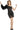 beaded short dress 000212