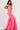 coral cut out dress 000273