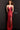 Jovani 000303 Red Beaded High Slit Prom Dress