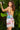 multi color short dress 00020