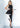 Jovani 00572 Black and White Elegant Fitted Cocktail Dress