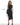 Jovani 00572 Black and White Elegant Fitted Cocktail Dress