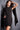 Black pleated sleeves Jovani cocktail dress 00755