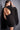 Black open back short evening dress Jovani 00755