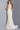 Close back ivory evening dress 02336