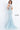 Light blue evening dress 02336