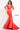 Red off the shoulder Jovani prom dress 02359