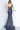 Navy one shoulder evening gown Jovani 02445