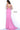 pink open back dress 02472