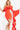 orange cocktail dress 02484