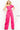 Fuchsia fitted bodice contemporary Jovani jumpsuit 02617