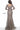 Taupe V back evening dress Jovani 027665