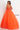 Orange V back prom ballgown Jovani 02840