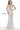 Off white feather skirt Jovani 03023