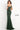 Floor length emerald Jovani evening dress 03124