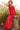 red one shoulder dress 03333