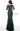 Hunter black form fitting evening lace dress 03349