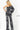 Black gunmetal sequin ready to wear jumpsuit 03425