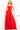 Red strapless on trend Jovani jumpsuit 03529
