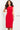 Red key hole cocktail dress Jovani 03567