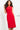 Red back slit Jovani cocktail dress 03567
