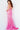 pink backless dress 03570