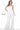 White crepe evening jumpsuit Jovani 03828
