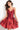Red fit and flare Jovani cocktail dress 03929