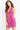 magenta short beaded dress 04189