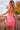 backless pink dress  04189