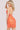 Tangerine backless cocktail dress 04189
