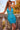 blue v neck dress  04189