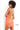 Jovani 04189 tangerine back view