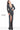 Black multi high slit evening dress Jovani 04260