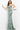 Fitted sage green evening dress Jovani 04331