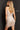 Jovani 04340 Gold Spaghetti Strap Fringe Cocktail Dress