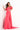 Jovani 04350 Lipstick Off the Shoulder Crepe Evening Dress