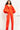 Tomato bubble sleeve jumpsuit Jovani 04372