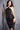Black white criss cross neck Jovani cocktail dress 04409