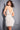 Beaded bodice ivory homecoming dress Jovani 04624