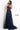Sweetheart neck navy Jovani evening dress 04634