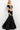 black and nude mermaid dress 04814
