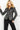Black collar lapel blazer Jovani 04825