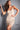 Nude silver scoop neck cocktail dress Jovani 04865