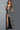 High slit sexy evening dress 04964