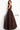 Brown full skirt Jovani evening dress 05017