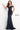 navy evening dress 05059