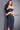Navy knee length Jovani cocktail dress 05060