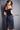 Form fitting navy Jovani knee length dress 05060