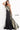 black gold floor length Jovani evening dress 05084